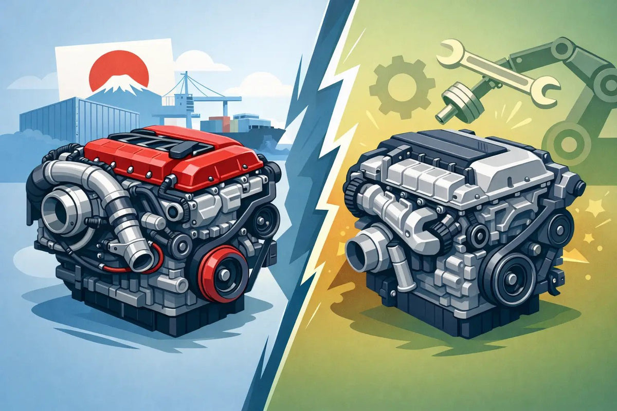 JDM Versus Remanufactured Engines Compared - DMV JDM Depot