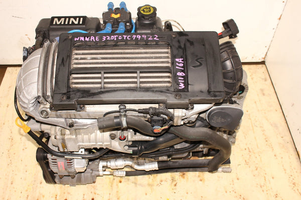 2002 2003 2004 2005 2006 Mini Cooper S Engine 1.6L SOHC Supercharged Motor and Automatic Transmission