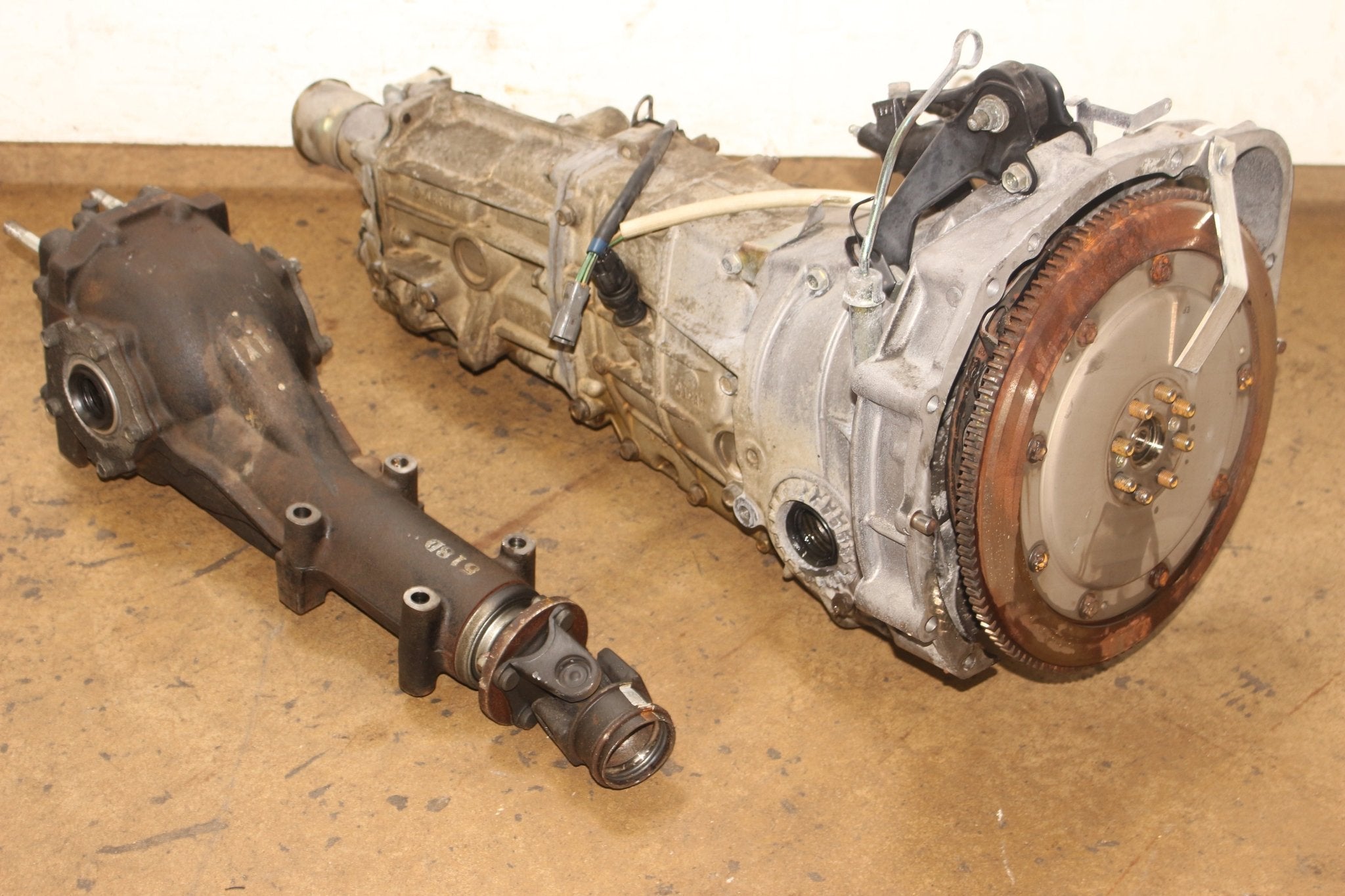 Transmission Rear Assembly 2004 2005 2006 2007 Subaru Impreza WRX Turbo Manual Transmission Rear ...