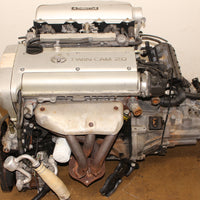JDM Toyota Levin Corolla 4AGE Silver - Top 20 - Valve 4A - GE 1.6L Engine 5 - Seepd Trans