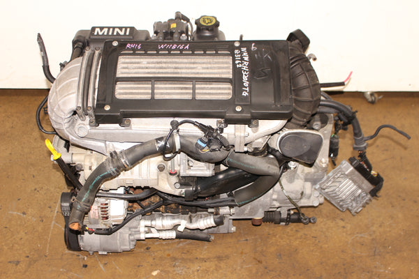 Used JDM 2002–2006 Mini Cooper S 1.6L N14B16A Supercharged Engine & Transmission