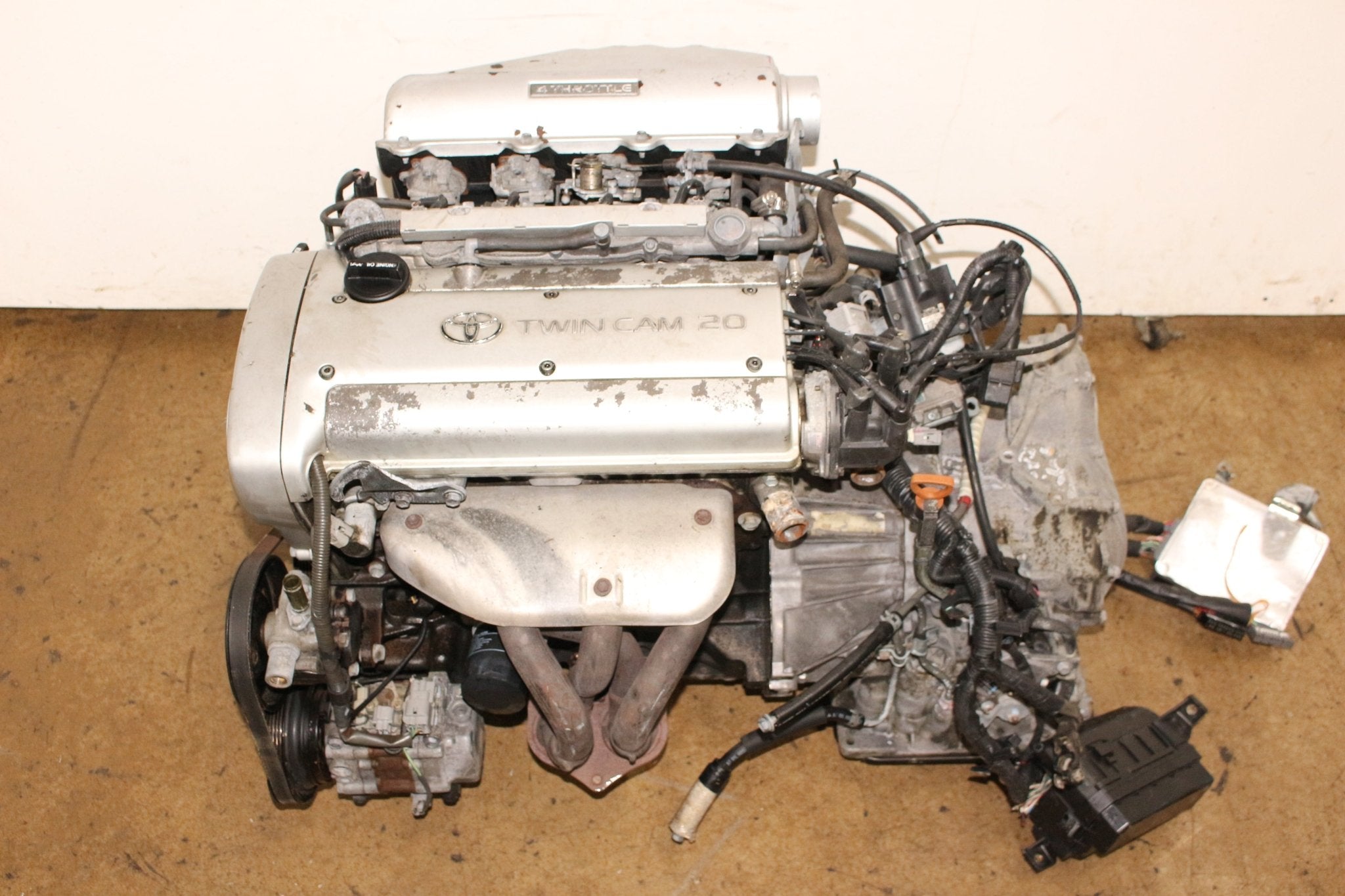 JDM Toyota 4AGE Silvertop Engine Automatic Transmission ECU