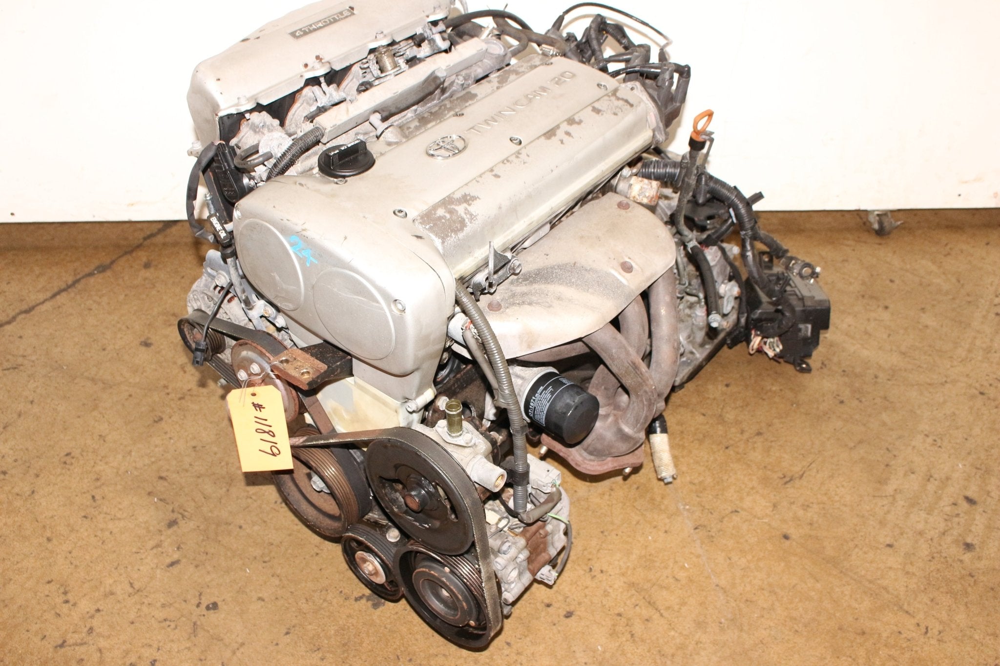 JDM Toyota 4AGE Silvertop Engine Automatic Transmission ECU Harnes Cor ...