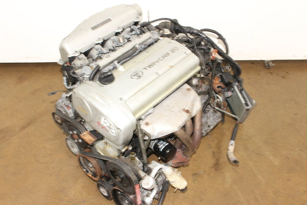 JDM Toyota Corolla Levin Motor AE11 4AGE Silver Top 1.6L Twin Cam 20 Valve Engine Automatic Transmission