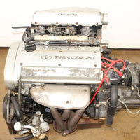 JDM Toyota Levin Corolla 4AGE Silver - Top 20 - Valve 4A - GE 1.6L Engine 5 - Speed Transmission