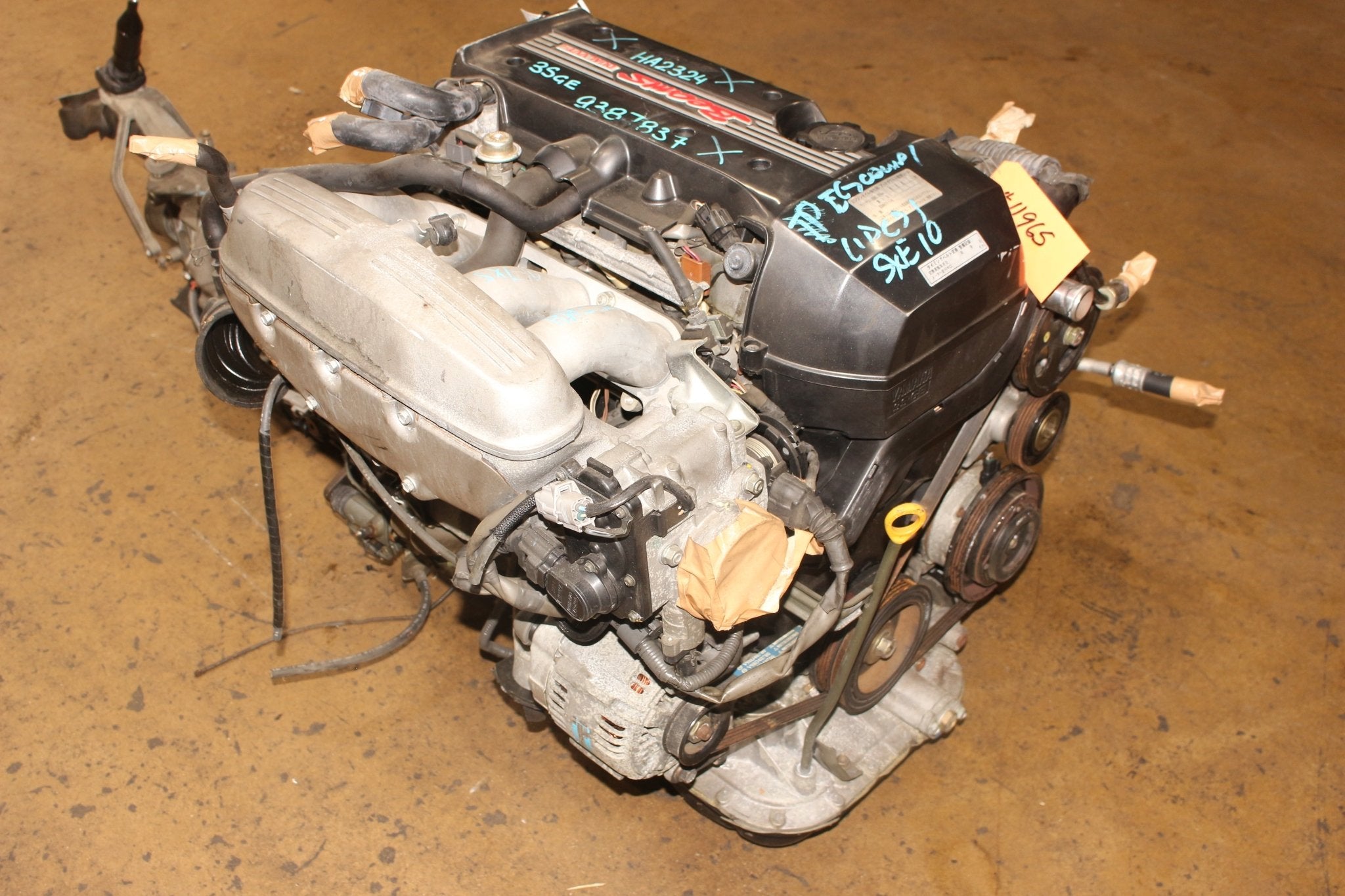 Altezza Engine Toyota 3SGE Beams VVTI Engine JDM Altezza IS300 3S-GE & 6-Speed Manual ...